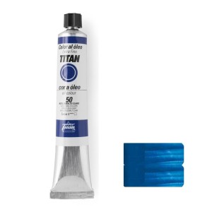 AZUL COBALTO CLARO SERIE 5 Nº 50 60 ML OLEO EXTRAFINO TITAN