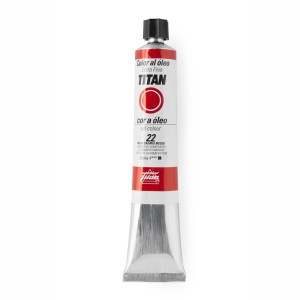 ROJO CADMIO MEDIO SERIE 4 Nº 22 60 ML OLEO EXTRAFINO TITAN