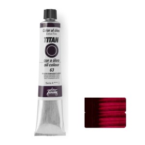 VIOLETA PERMANENTE MEDIO SERIE 4 Nº 63 60 ML OLEO EXTRAFINO TITAN