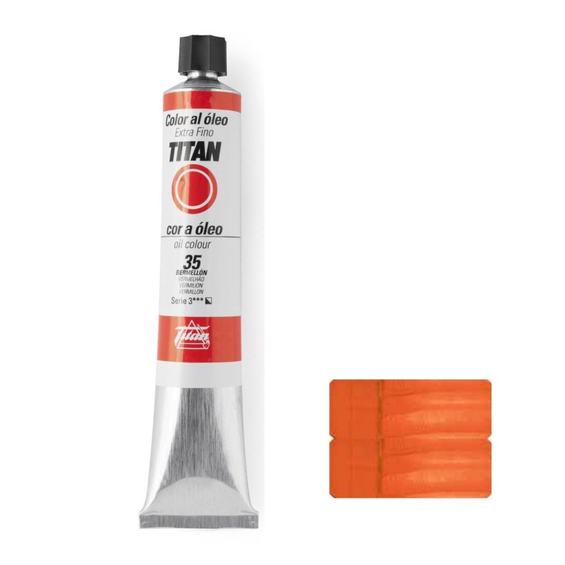 BERMELLÓN SERIE 3 Nº 35 60 ML OLEO EXTRAFINO TITAN