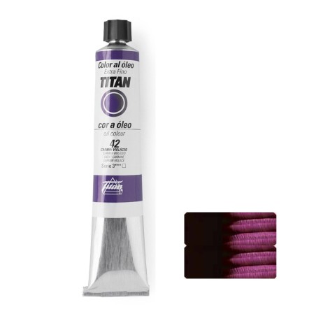 CARMIN VIOLÁCEO SERIE 3 Nº 42 60 ML OLEO EXTRAFINO TITAN