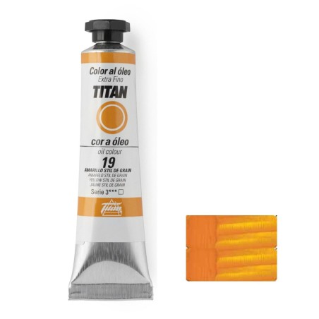 AMARILLO STIL DE GRAIN SERIE 3 Nº 19 20 ML OLEO EXTRAFINO TITAN