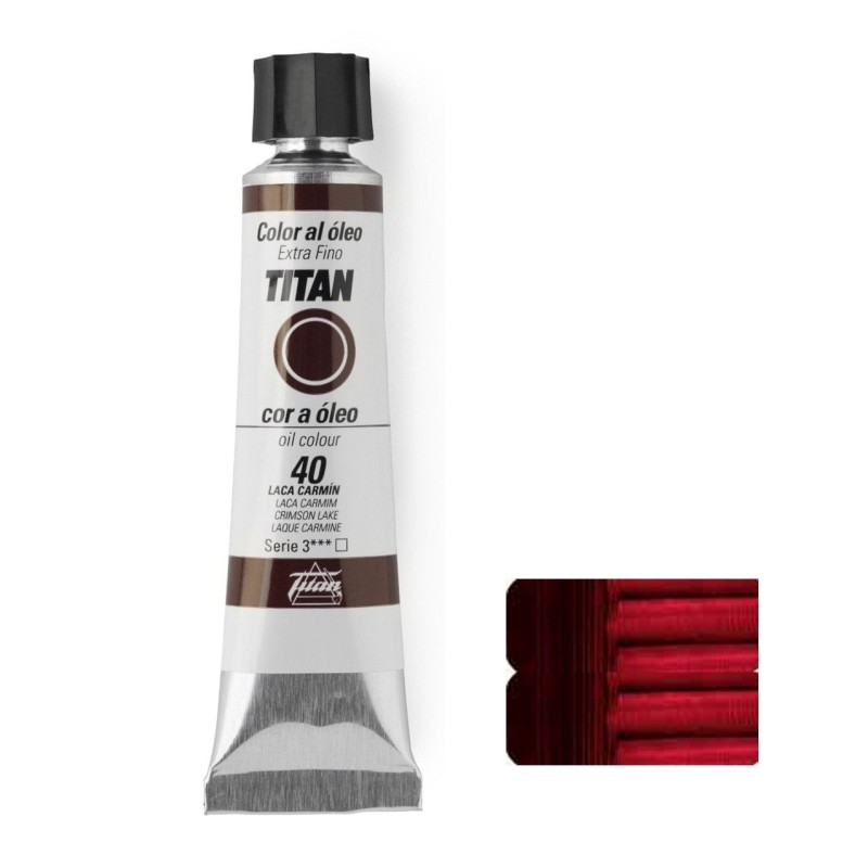 LACA CARMIN SERIE 3 Nº 40 20 ML OLEO EXTRAFINO TITAN
