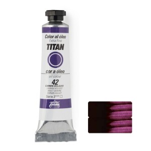 CARMIN VIOLÁCEO SERIE 3 Nº 42 20 ML OLEO EXTRAFINO TITAN