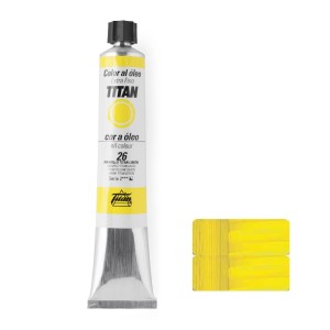 AMARILLO TITÁN LIMÓN SERIE 2 Nº 26 60 ML OLEO EXTRAFINO TITAN