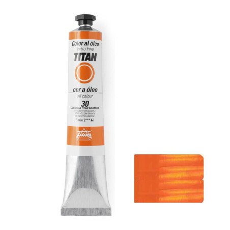 AMARILLO TITÁN NARANJA SERIE 2 Nº 30 60 ML OLEO EXTRAFINO TITAN
