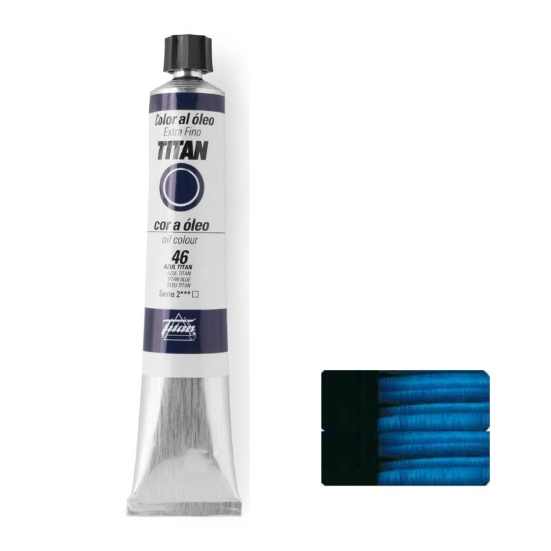 AZUL TITAN SERIE 2 Nº 46 60 ML OLEO EXTRAFINO TITAN