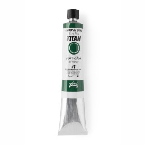 VERDE CINABRIO OSCURO SERIE 2 Nº 91 60 ML OLEO EXTRAFINO TITAN