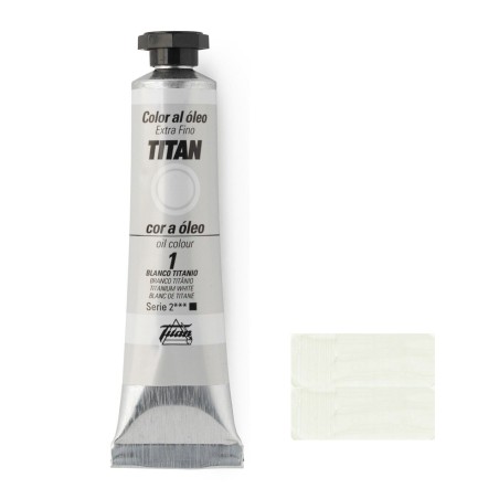 BLANCO DE TITANIO SERIE 2 Nº 1 20 ML OLEO EXTRAFINO TITAN