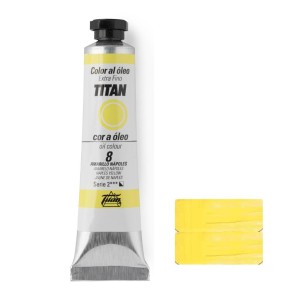 AMARILLO NÁPOLES SERIE 2 Nº 8 20 ML OLEO EXTRAFINO TITAN
