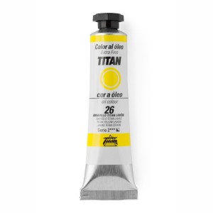 AMARILLO TITÁN LIMÓN SERIE 2 Nº 26 20 ML OLEO EXTRAFINO TITAN