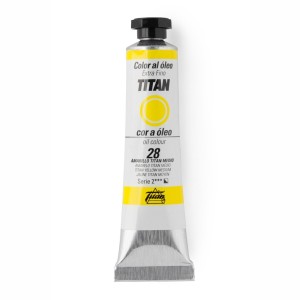 AMARILLO TITÁN MEDIO SERIE 2 Nº 28 20 ML OLEO EXTRAFINO TITAN