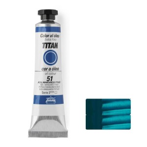 AZUL MANGANESO FTALO SERIE 2 Nº 51 20 ML OLEO EXTRAFINO TITAN