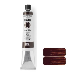 ROJO INGLÉS VIOLÁCEO SERIE 1 Nº 104 60 ML OLEO EXTRAFINO TITAN