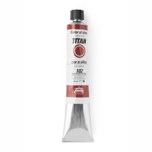 ROJO INGLÉS OSCURO SERIE 1 Nº 102 60 ML OLEO EXTRAFINO TITAN