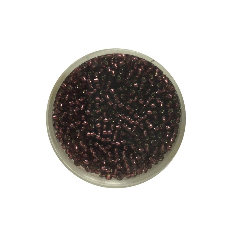 ROUND ROC.11/0 2MM 13 AMETHYSTE 10GR