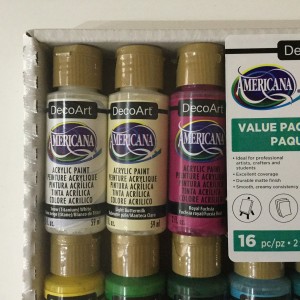 PACK ECONOMICO 16 COLORES PINTURA AMERICANA DECOART