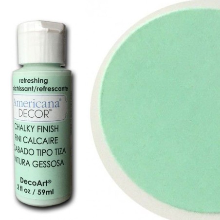 pintura efecto tiza verde refrescante 59 ml