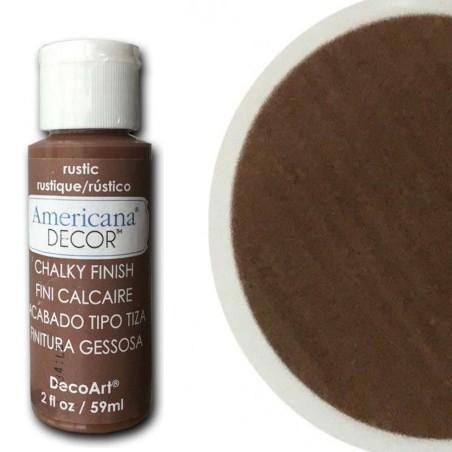 pintura efecto tiza marrón rústico 59 ml