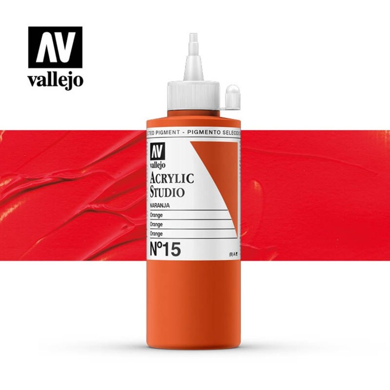 VALLEJO STUDIO NARANJA 200 ML