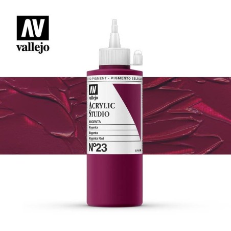 VALLEJO STUDIO MAGENTA 200 ML