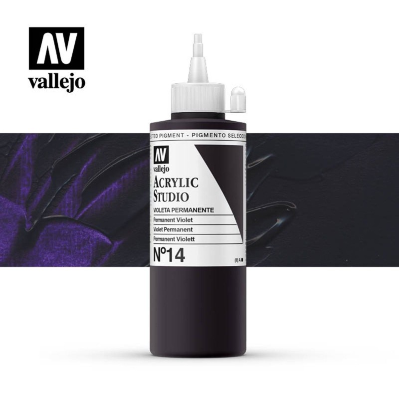 VALLEJO STUDIO VIOLETA PERMANENTE 200 ML