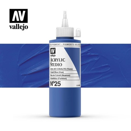 VALLEJO STUDIO AZUL COBALTO 200 ML