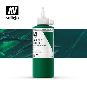 VALLEJO STUDIO VERDE PERMANENTE 200 ML