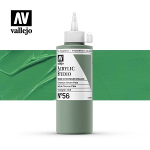 VALLEJO STUDIO VERDE CHROMIUN PALIDO 200 ML
