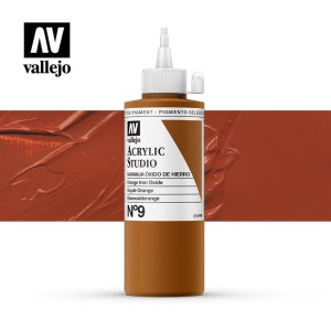 VALLEJO STUDIO NARANJA OXIDO DE HIERRO 200 ML