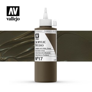 VALLEJO STUDIO SOMBRA NATURAL 200 ML