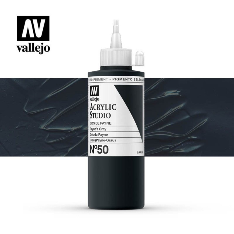 VALLEJO STUDIO GRIS PAYNE 200 ML