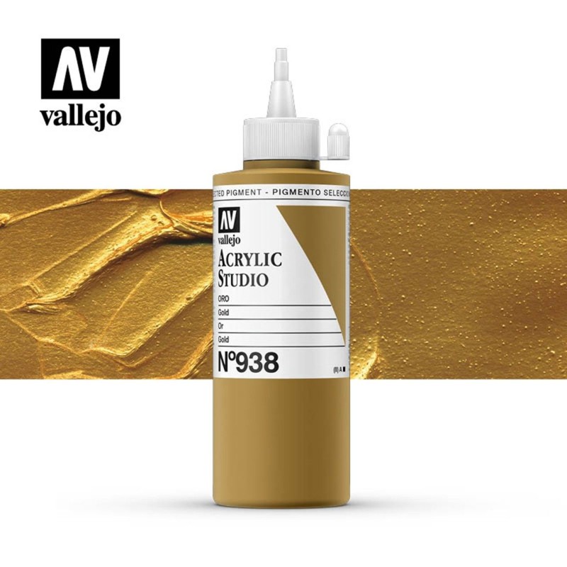 VALLEJO STUDIO ORO 200 ML