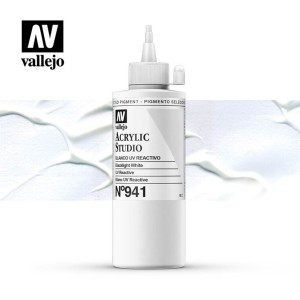 VALLEJO STUDIO BLANCO UV REACTIVO 200 ML