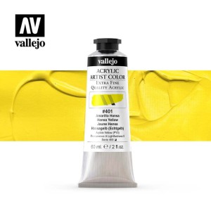 VALLEJO ARTIST COLOR AMARILLO HANSA 60 ML