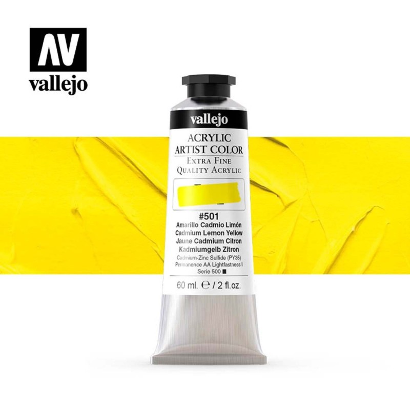 ARTIST COLOR 501 AMARILLO CADMIO LIMÓN 60 ML