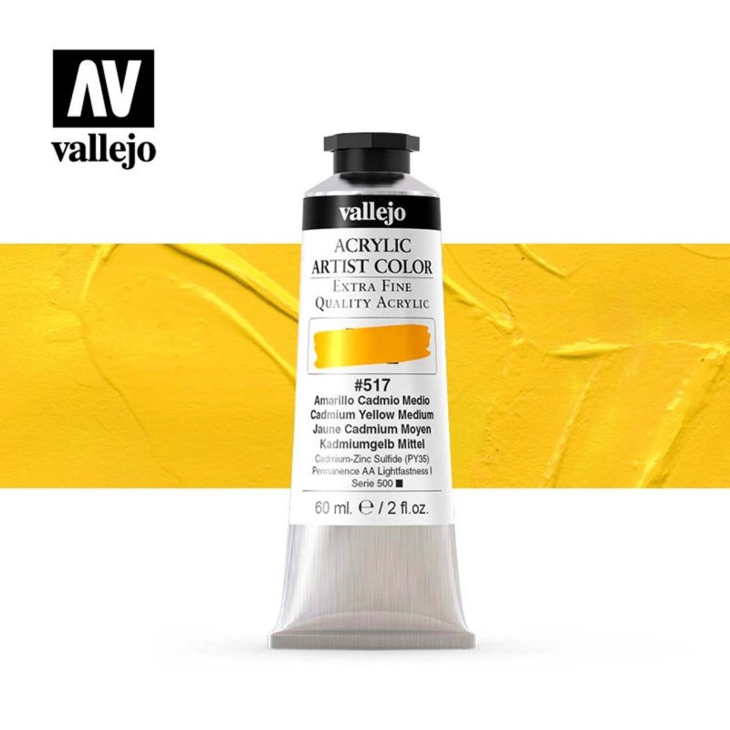 ARTIST COLOR 517 AMARILLO CADMIO MEDIO 60 ML