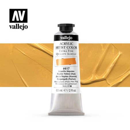 ARTIST COLOR 417 AMARILLO NÁPOLES 60 ML