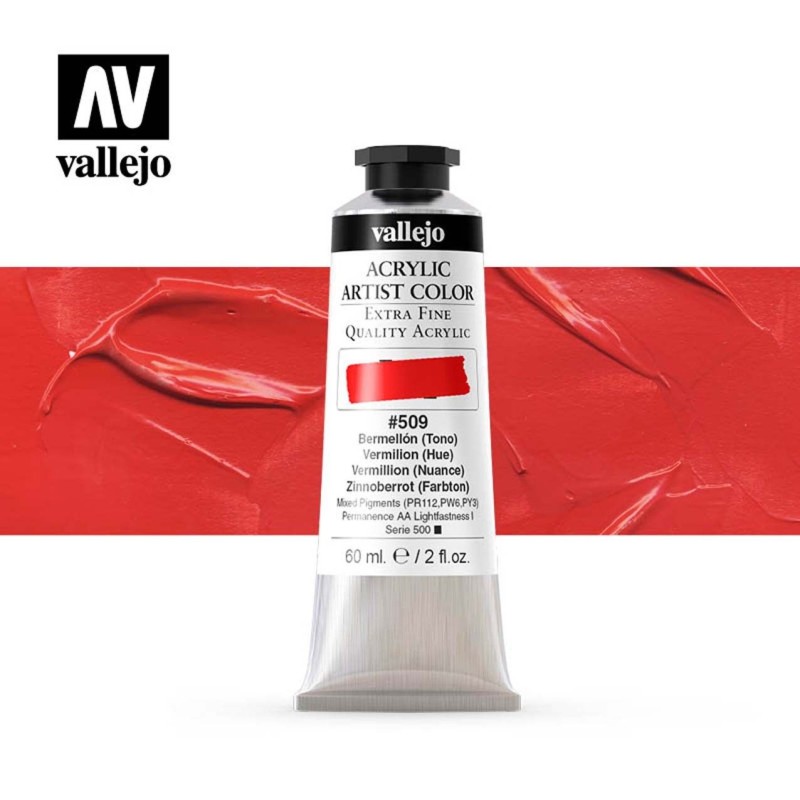 ARTIST COLOR 509 BERMELLÓN 60 ML