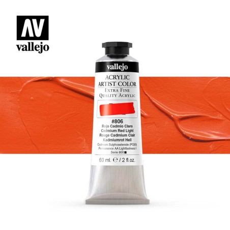 ARTIST COLOR 806 ROJO CADMIO CLARO 60 ML
