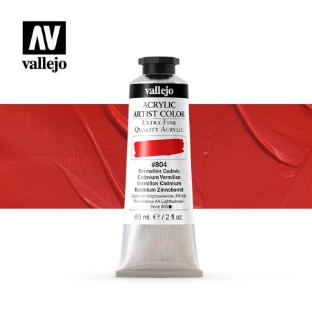 ARTIST COLOR 804 BERMELLÓN CADMIO 60 ML
