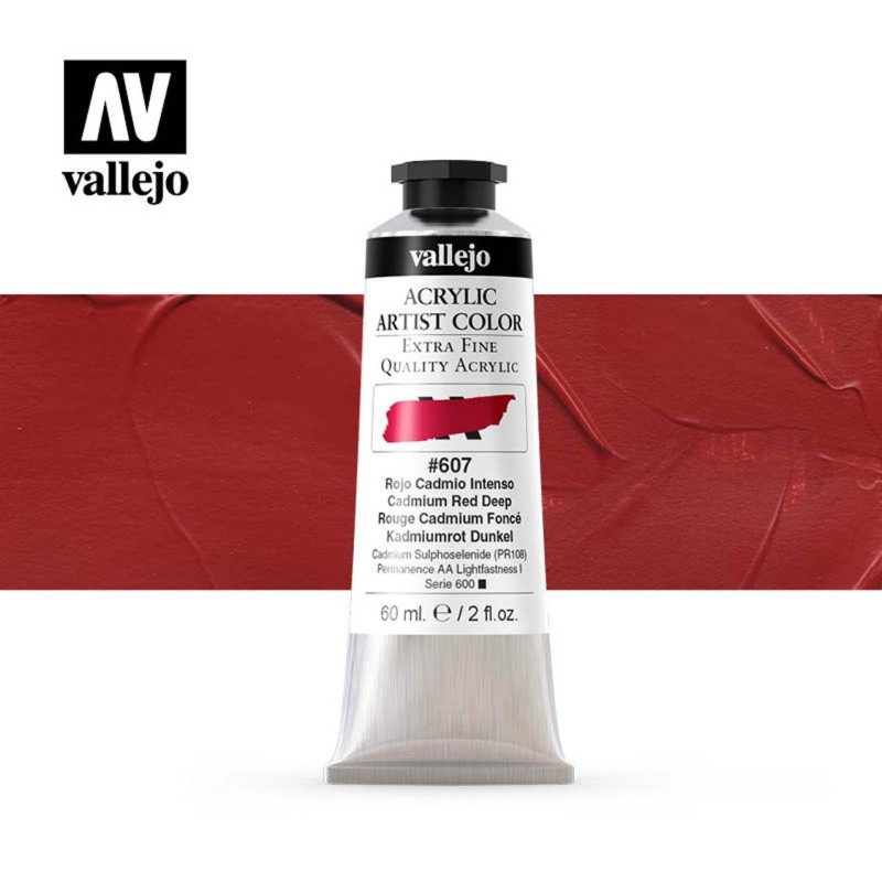 ARTIST COLOR 607 ROJO CADMIO INTENSO 60 ML