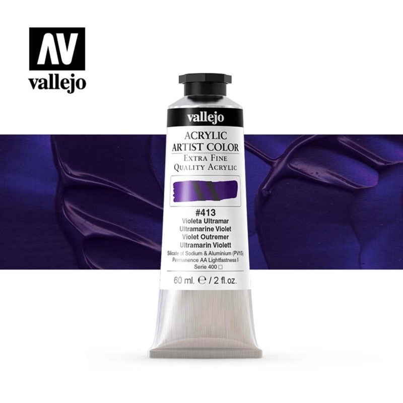 ARTIST COLOR 413 VIOLETA ULTRAMAR 60 ML