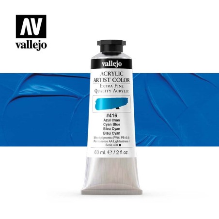 ARTIST COLOR 416 AZUL CYAN 60 ML
