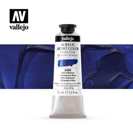 ARTIST COLOR 406 AZUL ULTRAMAR 60 ML