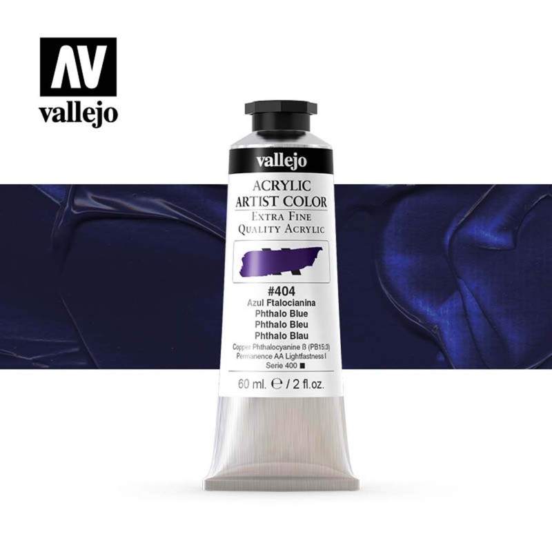 ARTIST COLOR 404 AZUL FTALOCIANINA 60 ML