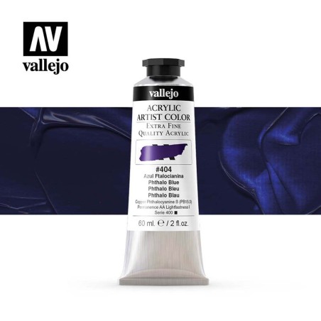 ARTIST COLOR 404 AZUL FTALOCIANINA 60 ML