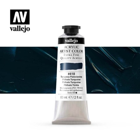 ARTIST COLOR 418 TURQUESA FTALOCIANINA 60 ML