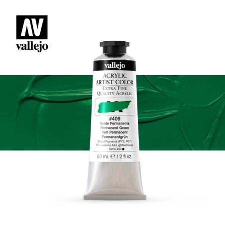 ARTIST COLOR 409 VERDE PERMANENTE 60 ML