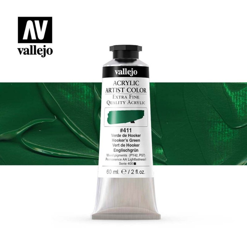 ARTIST COLOR 411 VERDE HOOKER 60 ML